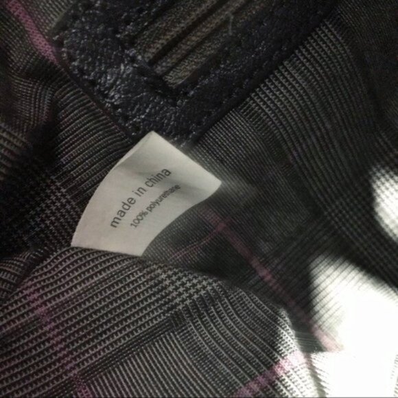 Matt  Nat Gray Japanese Paper Vegan Textured bag - Picture 6 of 10